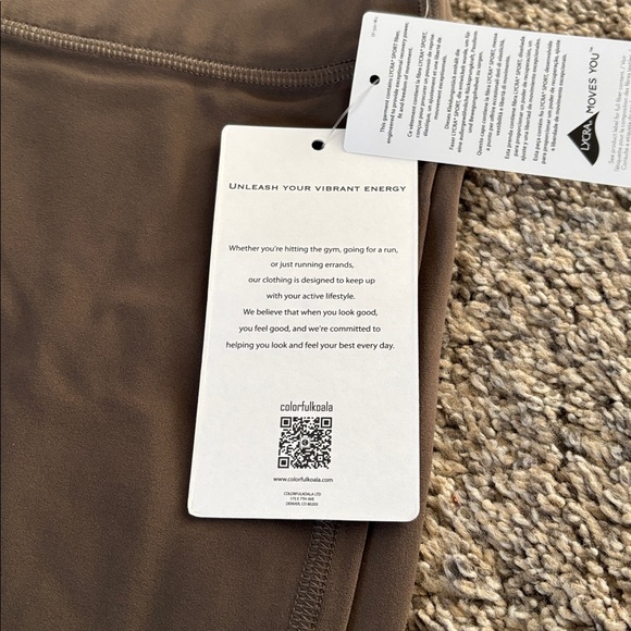 Colorfulkoala Dreamlux Workout Flare Pants NWT - Picture 3 of 5